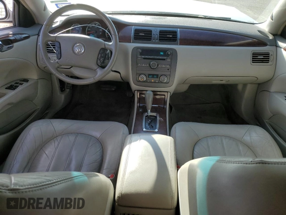 2011 Buick Lucerne CXL with VIN 1G4HC5EM7BU148074, listed as a Copart auction lot 50643555 with 127,734 mi miles and Salvage Title. Bid and sale history available at DreamBid. Image 8.