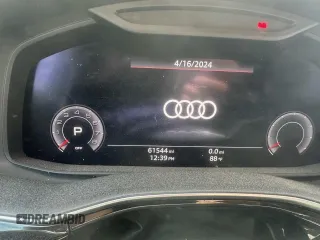 2020 Audi Q7 Premium with VIN WA1AJAF70LD009140, listed as a Copart auction lot 50980484 with 61,544 mi miles. Bid and sale history available at carsss.com. Image 9.