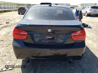 2007 BMW 3 Series 335xi with VIN WBAVD53547A006965, listed as a Copart auction lot 53650575 with 89,921 mi miles and Salvage Title. Bid and sale history available at carsss.com. Image 6.