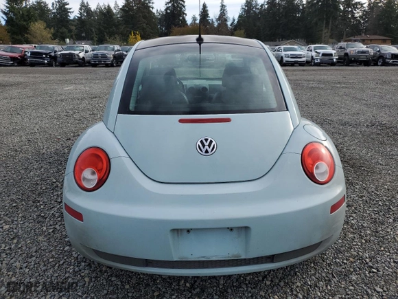 2010 Volkswagen New Beetle Coupe with VIN 3VWRG3AG6AM026310, listed as a Copart auction lot 79057794 with 106,721 mi miles and Salvage Title. Bid and sale history available at carsss.com. Image 6.