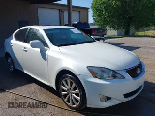 2007 Lexus IS 250 with VIN JTHCK262972008770, listed as a IAAI auction lot 41994864 with 176,534 mi miles. Bid and sale history available at carsss.com. Image 1.