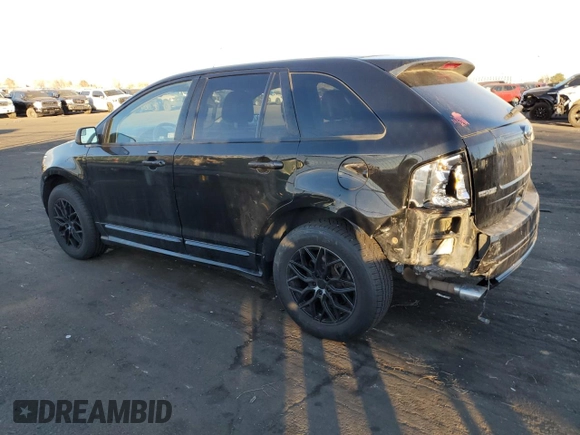 2012 Ford Edge Sport with VIN 2FMDK4AK4CBA92005, listed as a Copart auction lot 86296614 with 164,260 mi miles and Salvage Title. Bid and sale history available at carsss.com. Image 2.