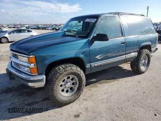 1994 Chevrolet Blazer z VIN 1GNEK18KXRJ363254, wystawiony jako Copart lot #87166314 z przebiegiem 243 630 mil mil oraz Czysty tytuł • Clean title. Historia ofert i sprzedaży dostępna na DreamBid. Obrazek 1.