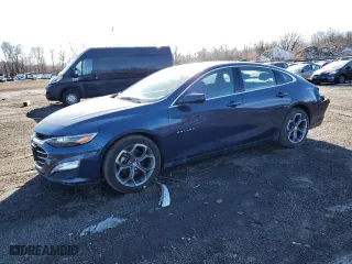 2020 Chevrolet Malibu LT with VIN 1G1ZD5ST4LF102461, listed as a Copart auction lot 42784075 with 74,526 mi miles and Salvage Title. Bid and sale history available at carsss.com. Image 1.