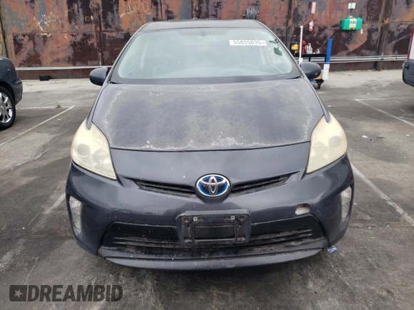 2012 Toyota Prius One with VIN JTDKN3DU7C1535060, listed as a Copart auction lot 55855035 with Not Provided miles and Clean Title. Bid and sale history available at DreamBid. Image 5.