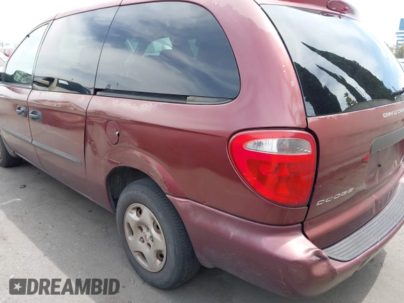 2003 Dodge Caravan SE with VIN 1D4GP24323B191717, listed as a IAAI auction lot 42244570 with 196,254 mi miles and . Bid and sale history available at DreamBid. Image 17.
