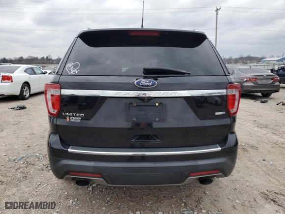 2019 Ford Explorer Limited with VIN 1FM5K8FH6KGB52401, listed as a Copart auction lot 85208344 with 105,006 mi miles and Salvage Title. Bid and sale history available at carsss.com. Image 6.