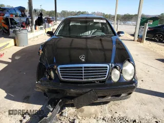 2001 Mercedes-Benz CLK 320/430 with VIN WDBLJ65G11F172991, listed as a Copart auction lot 82368104 with 138,194 mi miles and Salvage Title. Bid and sale history available at DreamBid. Image 5.
