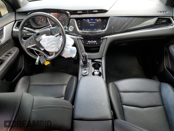 2022 Cadillac XT6 Premium Luxury with VIN 1GYKPDRS6NZ128630, listed as a Copart auction lot 51427144 with 35,108 mi miles and Non Repairable. Bid and sale history available at carsss.com. Image 8.