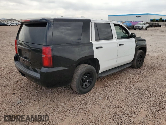 2017 Chevrolet Tahoe Commercial with VIN 1GNLCDEC4HR219881, listed as a Copart auction lot 50574145 with 115,700 mi miles and Salvage title. Bid and sale history available at DreamBid. Image 3.