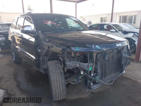 2017 Jeep Grand Cherokee Limited with VIN 1C4RJEBG0HC934116, listed as a IAAI auction lot 41633397 with 117,935 mi miles. Bid and sale history available at carsss.com. Image 1.