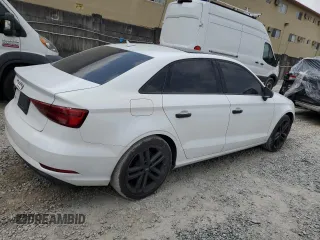 2017 Audi A3 Sedan Premium with VIN WAUAUGFF0H1040546, listed as a Copart auction lot 53949544 with 108,332 mi miles. Bid and sale history available at carsss.com. Image 3.