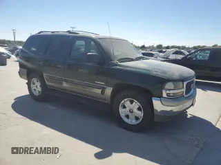 2002 GMC Yukon SLT with VIN 1GKEC13Z72J252553, listed as a Copart auction lot 75914064 with 0 mi miles and Salvage Title. Bid and sale history available at carsss.com. Image 4.