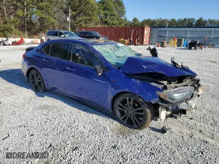 2018 Acura TLX w/A-SPEC Pkg with VIN 19UUB2F63JA006343, listed as a Copart auction lot 46148095 with 0 mi miles and Salvage Title. Bid and sale history available at carsss.com. Image 4.