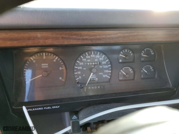 1992 Dodge Dakota with VIN 1B7FL23X0NS547108, listed as a Copart auction lot 79857274 with 190,814 mi miles and Clean Title. Bid and sale history available at carsss.com. Image 9.
