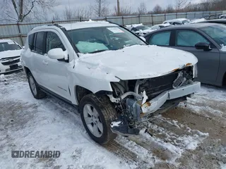 2017 Jeep Compass High Altitude with VIN 1C4NJDEB5HD191200, listed as a IAAI auction lot 41249056 with 101,559 mi miles. Bid and sale history available at carsss.com. Image 1.