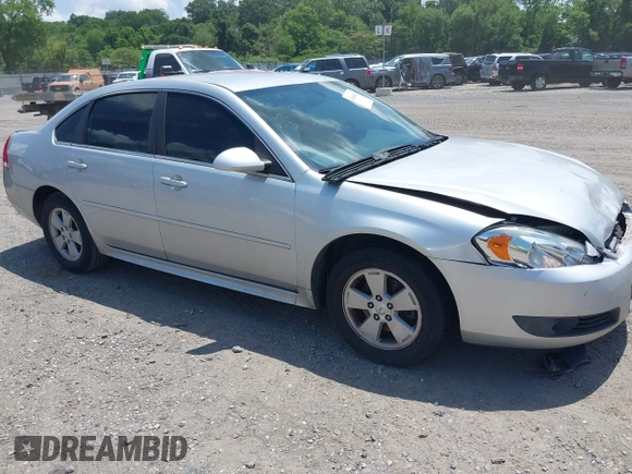 2011 Chevrolet Impala LT Fleet with VIN 2G1WG5EKXB1140232, listed as a IAAI auction lot 42480619 with 105,669 mi miles and . Bid and sale history available at DreamBid. Image 1.