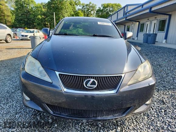 2007 Lexus IS 350 with VIN JTHBE262975014988, listed as a Copart auction lot 59887125 with 135,686 mi miles and Salvage title. Bid and sale history available at DreamBid. Image 5.