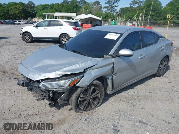 2021 Nissan Sentra SV with VIN 3N1AB8CV6MY220228, listed as a IAAI auction lot 42087766 with 96,493 mi miles and . Bid and sale history available at DreamBid. Image 17.