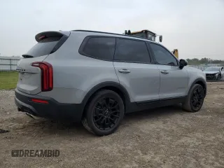 2022 Kia Telluride EX with VIN 5XYP3DHC4NG243033, listed as a Copart auction lot 49162145 with 57,665 mi miles and Salvage Title. Bid and sale history available at carsss.com. Image 3.