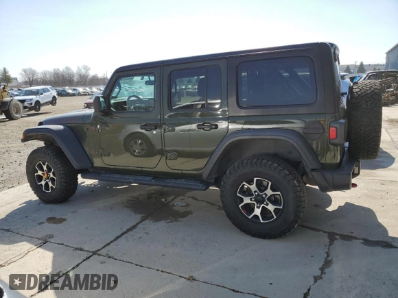 2020 Jeep Wrangler Unlimited Rubicon z VIN 1C4HJXFG9LW329455, wystawiony jako Copart lot #47429375 z przebiegiem 57 629 mil mil oraz Szkoda całkowita • Salvage title. Historia ofert i sprzedaży dostępna na DreamBid. Obrazek 2.