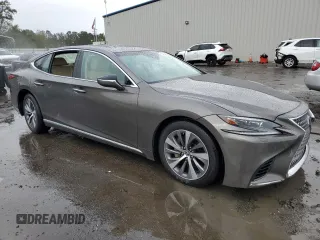 2019 Lexus LS with VIN JTHC51FF2K5005429, listed as a Copart auction lot 80486464 with 70,414 mi miles and Salvage Title. Bid and sale history available at carsss.com. Image 4.