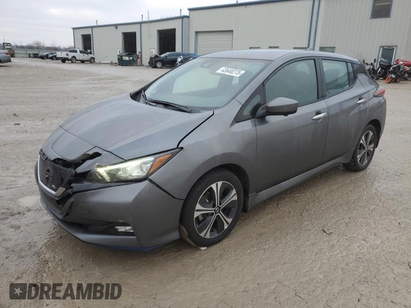 2022 Nissan LEAF SV Plus z VIN 1N4BZ1CV0NC551309, wystawiony jako Copart lot #43648275 z przebiegiem 25 582 mil mil oraz Szkoda całkowita • Salvage title. Historia ofert i sprzedaży dostępna na DreamBid. Obrazek 1.