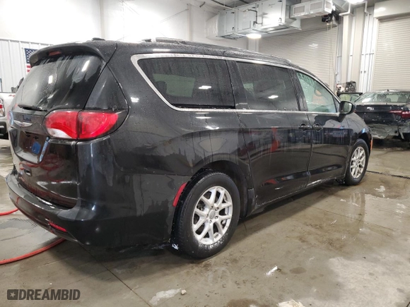 2020 Chrysler Voyager LXI with VIN 2C4RC1DG2LR172486, listed as a Copart auction lot 45213315 with 104,441 mi miles and Salvage Title. Bid and sale history available at carsss.com. Image 3.