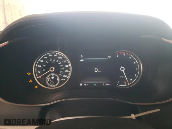 2022 Genesis G70 2.0T with VIN KMTG34TA5NU091818, listed as a Copart auction lot 54402744 with 31,531 mi miles and Salvage Title. Bid and sale history available at carsss.com. Image 9.