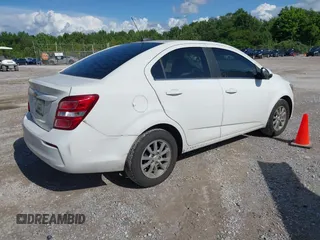 2017 Chevrolet Sonic LT with VIN 1G1JD5SHXH4132396, listed as a IAAI auction lot 42394041 with 106,893 mi miles and . Bid and sale history available at DreamBid. Image 4.
