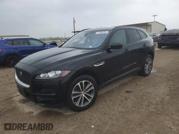 2018 Jaguar F-Pace 20d Premium with VIN SADCJ2FN5JA258135, listed as a Copart auction lot 51066355 with 133,215 mi miles and Clean title. Bid and sale history available at DreamBid. Image 1.