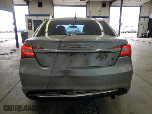 2014 Chrysler 200 Touring with VIN 1C3CCBBBXEN185333, listed as a Copart auction lot 57068685 with 130,402 mi miles and Salvage title. Bid and sale history available at DreamBid. Image 6.