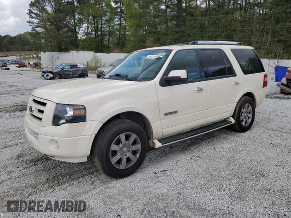 2007 Ford Expedition Limited z VIN 1FMFU19567LA68150, wystawiony jako Copart lot #51311695 z przebiegiem 268 131 mil mil oraz Szkoda całkowita • Salvage title. Historia ofert i sprzedaży dostępna na DreamBid. Obrazek 1.