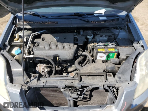 2008 Nissan Sentra S with VIN 3N1AB61E68L710002, listed as a Copart auction lot 55684405 with 134,710 mi miles and Salvage Title. Bid and sale history available at DreamBid. Image 11.