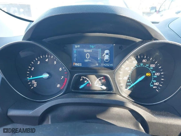 2015 Ford Escape SE with VIN 1FMCU0G92FUC74433, listed as a IAAI auction lot 41262018 with 114,252 mi miles. Bid and sale history available at carsss.com. Image 15.