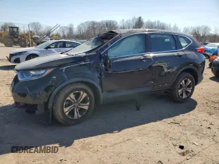 2017 Honda CR-V LX with VIN 2HKRW6H34HH222739, listed as a Copart auction lot 48427525 with 0 mi miles and Salvage Title. Bid and sale history available at carsss.com. Image 1.