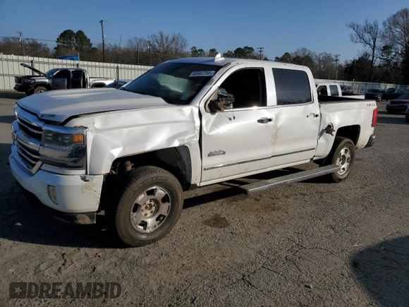 2016 Chevrolet Silverado 1500 High Country with VIN 3GCUKTEC0GG227100, listed as a Copart auction lot 48562765 with 146,466 mi miles and Salvage Title. Bid and sale history available at DreamBid. Image 1.