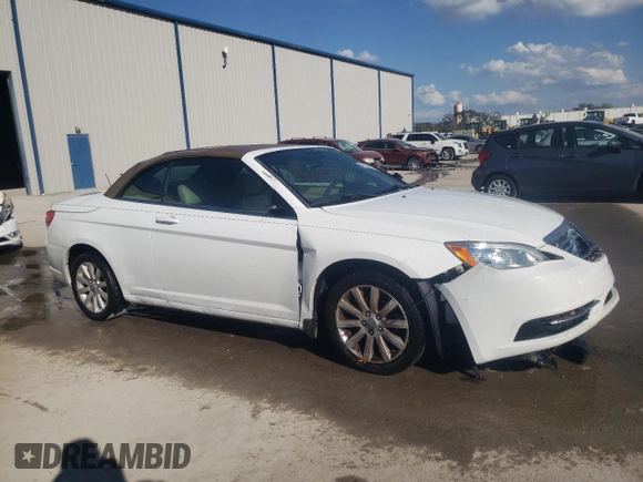 2011 Chrysler 200 Touring with VIN 1C3BC2EB2BN554687, listed as a Copart auction lot 44826675 with 115,070 mi miles and Salvage Title. Bid and sale history available at carsss.com. Image 4.