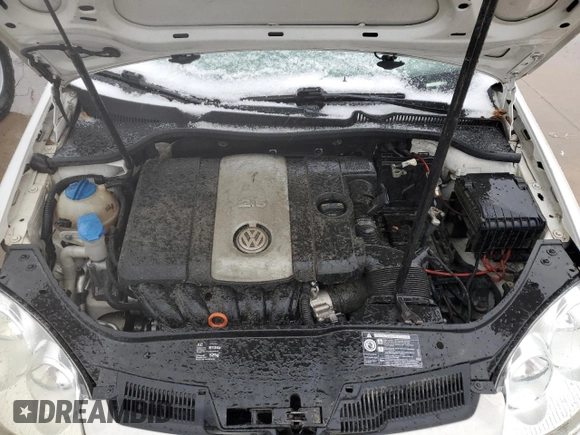 2007 Volkswagen Rabbit with VIN WVWDR71K27W243915, listed as a Copart auction lot 87375394 with 157,945 mi miles and Clean title. Bid and sale history available at DreamBid. Image 12.