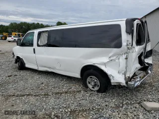 2012 Chevrolet Express Passenger 1LT with VIN 1GAZG1FG5C1183156, listed as a Copart auction lot 65655454 with 130,915 mi miles and Salvage Title. Bid and sale history available at carsss.com. Image 2.