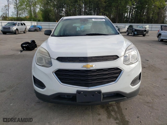 2017 Chevrolet Equinox LS with VIN 2GNFLEEK1H6244727, listed as a Copart auction lot 49682695 with 157,351 mi miles and Salvage Title. Bid and sale history available at carsss.com. Image 5.