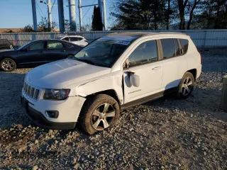 2017 Jeep Compass High Altitude with VIN 1C4NJDEBXHD100244, listed as a Copart auction lot 79464134 with 97,157 mi miles and Salvage Title. Bid and sale history available at carsss.com. Image 1.