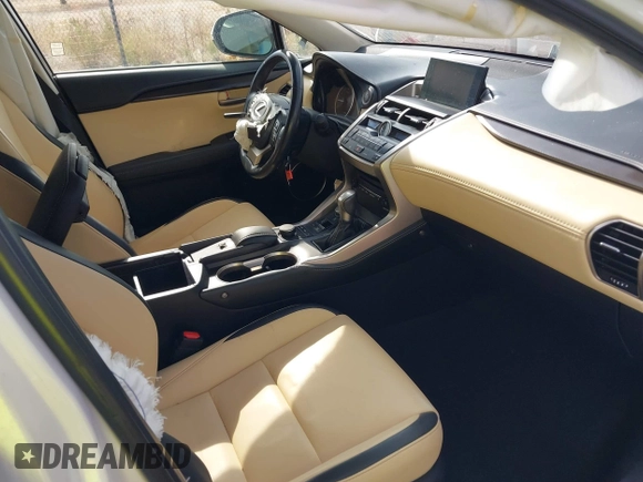 2016 Lexus NX 200t with VIN JTJBARBZ5G2068490, listed as a IAAI auction lot 39735701 with 72,244 mi miles and . Bid and sale history available at DreamBid. Image 5.