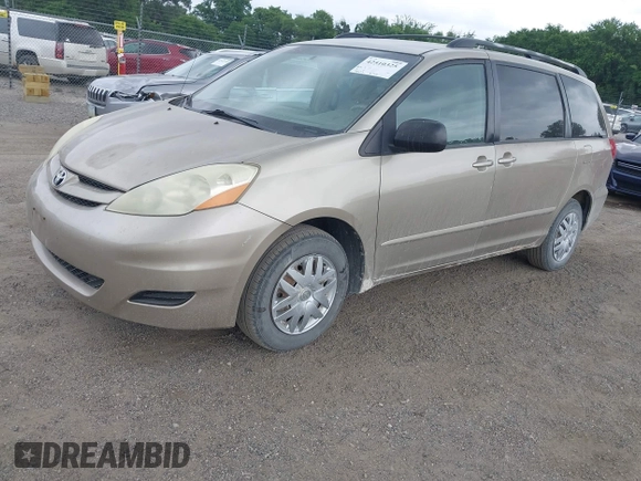 2006 Toyota Sienna CE z VIN 5TDZA23C16S491786, wystawiony jako IAAI lot #42510325 z przebiegiem 318 053 mil mil oraz . Historia ofert i sprzedaży dostępna na DreamBid. Obrazek 2.