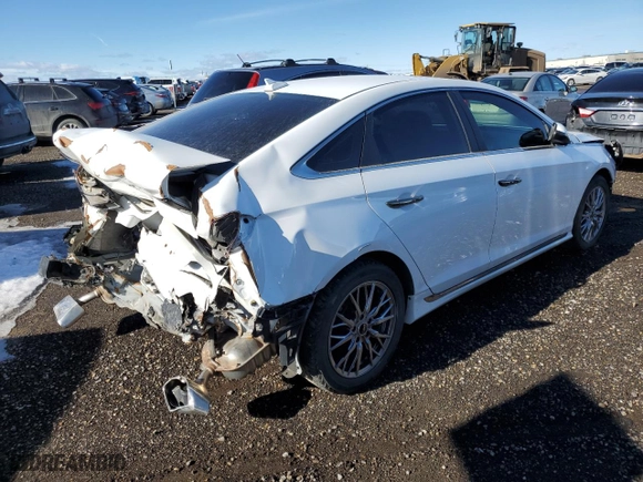 2019 Hyundai Sonata Sport with VIN 5NPE34AF6KH794225, listed as a Copart auction lot 46587045 with 100,155 mi miles and Non Repairable. Bid and sale history available at carsss.com. Image 3.