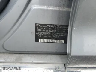 2016 Hyundai Sonata 2.4L Sport with VIN 5NPE34AF0GH422970, listed as a Copart auction lot 50966565 with 78,115 mi miles and Salvage Title. Bid and sale history available at carsss.com. Image 12.