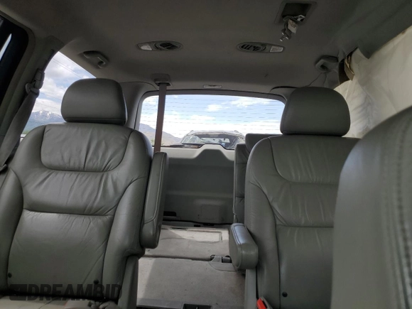 2006 Honda Odyssey EX-L z VIN 5FNRL38786B014188, wystawiony jako Copart lot #57140935 z przebiegiem Nie podano mil oraz Szkoda całkowita • Salvage title. Historia ofert i sprzedaży dostępna na DreamBid. Obrazek 10.