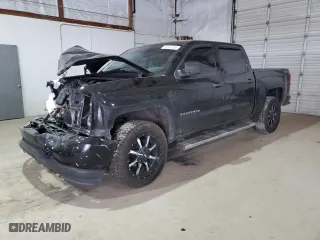 2018 Chevrolet Silverado 1500 Custom with VIN 3GCUKPEC7JG455805, listed as a Copart auction lot 49181335 with 0 mi miles and Salvage Title. Bid and sale history available at carsss.com. Image 1.
