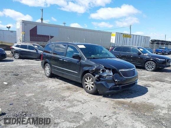 2015 Chrysler Town & Country Touring with VIN 2C4RC1BG5FR521339, listed as a IAAI auction lot 41984089 with 107,275 mi miles and . Bid and sale history available at DreamBid. Image 1.