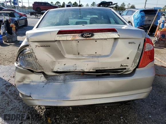 2010 Ford Fusion SEL with VIN 3FAHP0JG2AR357682, listed as a Copart auction lot 42800625 with 170,528 mi miles and Salvage Title. Bid and sale history available at carsss.com. Image 6.